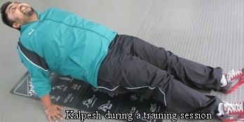 Kalpesh- Personal Training Client