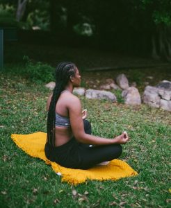 beat stress with meditation after 40