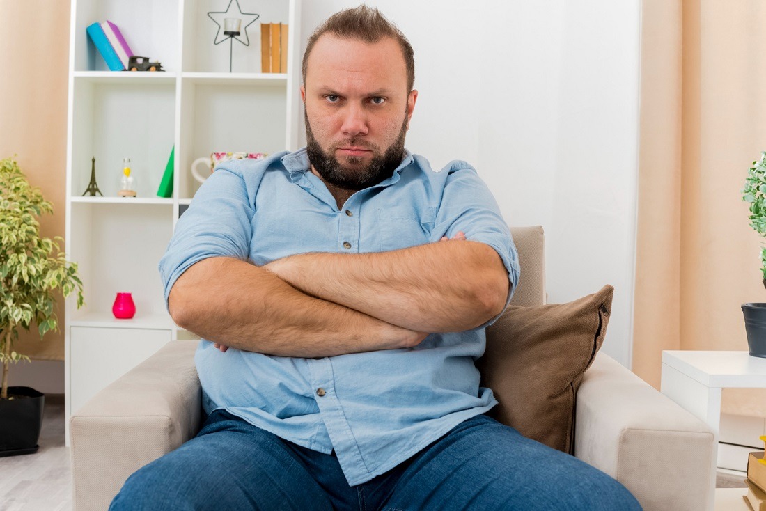 stressed and overweight